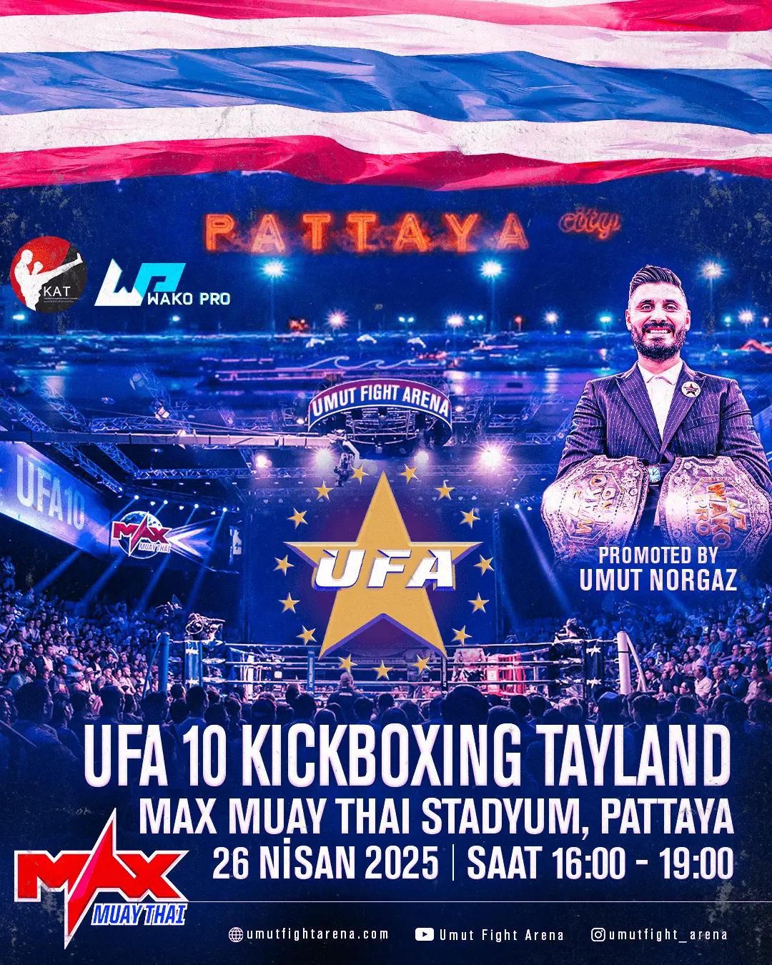 Umut Fight Arena Tayland'da!